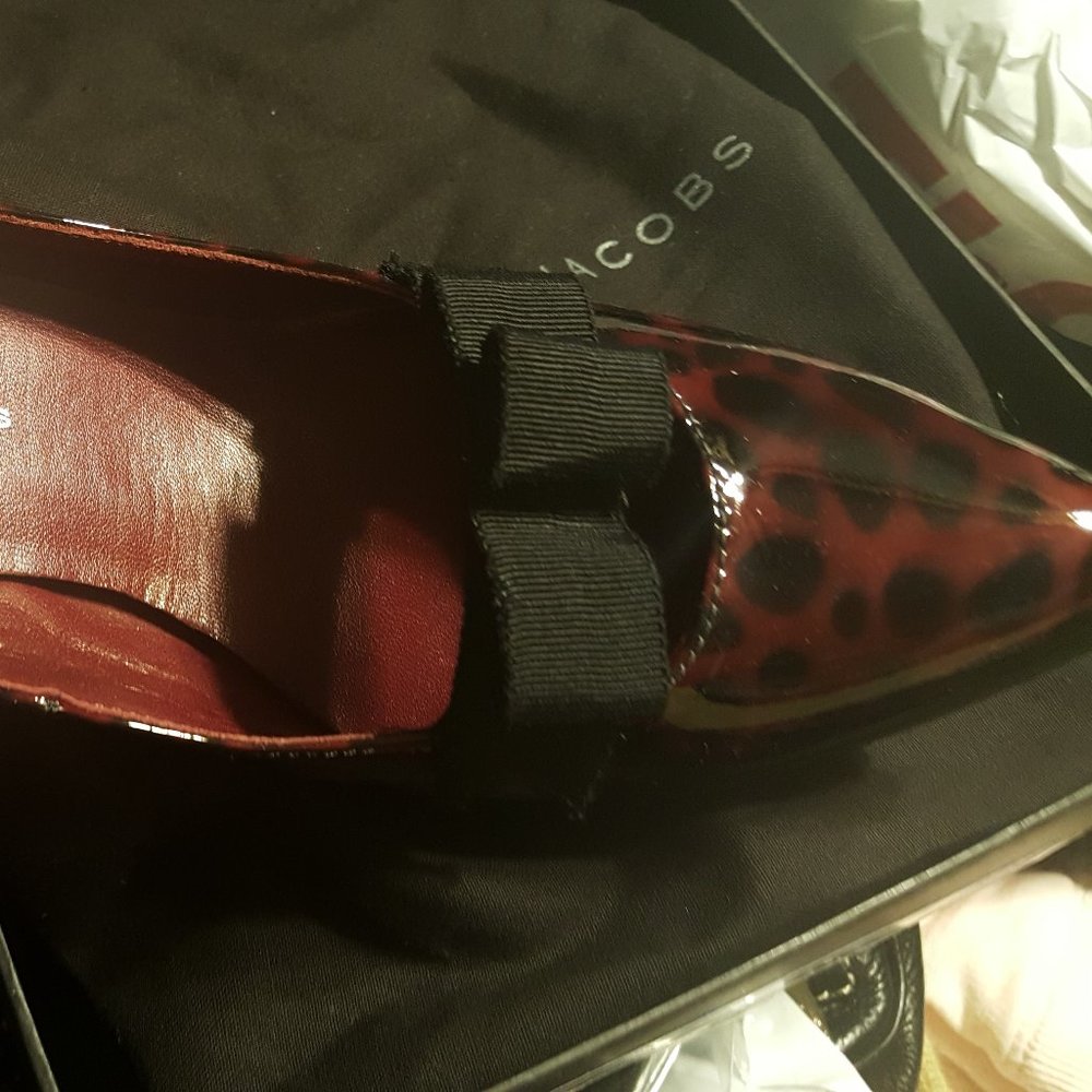 Marc by Marc Jacobs Patent Pumps Dark Berry Wine